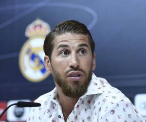 Sergio Ramos aseguró que se siente querido por la afición, el presidente y sus compañeros. Foto:AFP