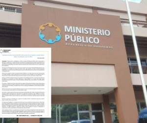 Comunicado publicado por el Ministerio Público (MP).