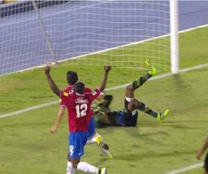 El equipo costarricense logró empatar al final con un gol de Johnny Acosta.