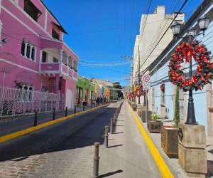 Así luce la avenida Cervantes en el centro de Tegucigalpa, una vía que ha sido transformada.