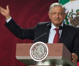 López Obrador dijo que las obras arrancarán en cuanto esté listo el reporte de impacto ambiental y que la primera etapa del aeropuerto estará finalizada en 2021. Foto:AFP