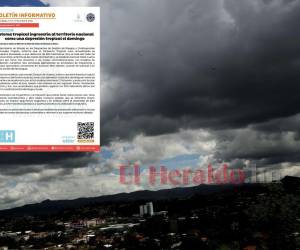 Los pronósticos de la Secretaría de Estado en los Despachos de Gestión de Riesgos y Contingencias Nacionales (Copeco), ahora señalan que la tormenta Julia ingresará a Honduras como depresión tropical el domingo.