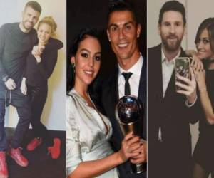 Ellos son las estrellas más importantes del fútbol a nivel mundial. Además del talento en el deporte, cuentan con una linda historia de amor. (Fotos: Redes)