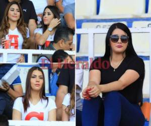 Ellas son las guapas chicas que no se quisieron perder el primer clásico del año: Olimpia vs Motagua. (Fotos: Ronal Aceituno / Grupo Opsa)