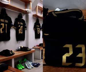 Así es el camerino que le han dado a la Selección de Honduras en el estadio Nemesio Diez de Toluca para el partido contra México en la vuelta de cuartos de final de la Nations League de la Concacaf.