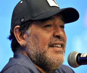 Diego Maradona excapitán de la selección de Argentina