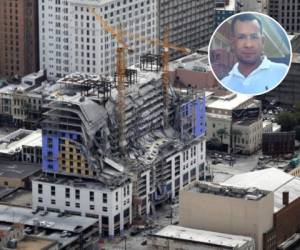 Joel Ramírez Palma fue uno de los sobrevivientes al derrumbe del hotel Hard Rock en Nueva Orleans.