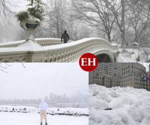 El Servicio Meteorológico Nacional emitió advertencias de tormenta desde Virginia hasta Maine, una franja de hogar para decenas de millones de personas, y pronosticó nevadas de 18 a 24 pulgadas en el sur de Nueva York, el noreste de Nueva Jersey y partes del suroeste. Fotos: AP/AFP.