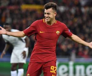 Stephan El Shaarawy en el duelo AS Roma vs Chelsea. (AFP)