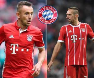 El presidente del directorio del Bayern Karl-Heinz Rummenigge y el director deportivo Hasan Salihamidzic se pusieron de acuerdo con Robben y Rafinha para renovar sus contratos por una temporada. Foto:AFP