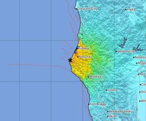 El USGS informó que se han registrado pequeñas réplicas en el área.