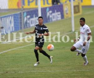 Carlo Costly anotó el gol del Olimpia (Foto: David Romero / Deportes El Heraldo / Noticias de Honduras)