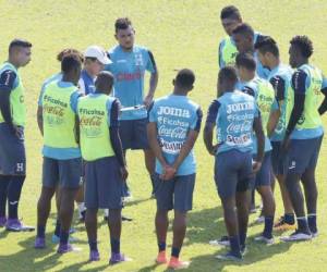 Los seleccionados trabajan fuerte para enfrentar el partido ante El Salvador.