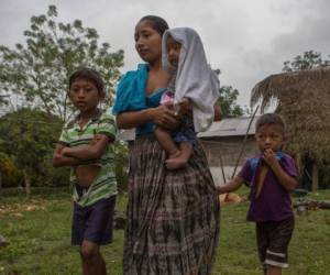 Claudia Maquin es la madre de Jakelin Amei Rosmery Caal, la pequeña que murió mientras estaba bajo custodia de la Patrulla Fronteriza en Texas. Foto AP