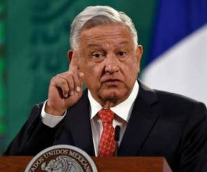 López Obrador reconoció que en Michoacán hay una 'situación de inseguridad y violencia', pero subrayó que enfrentar esos problemas es responsabilidad del gobierno estatal. Foto: AFP