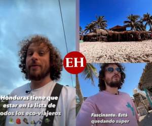 Luisito Comunica ha recorrido gran parte del norte de Honduras en su viaje.