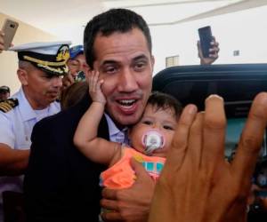 Juan Guaidó es apoyado por varios países como presidente encargado de Venezuela. (Fotos: AFP)