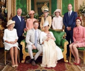 Esta es la imagen que compartió la familia real británica. Foto: Instagram