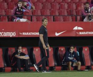 El técnico del Sevilla, Julen Lopetegui. AFP.