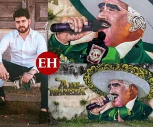 Tras la muerte del 'Charro de Huentitán', muchos artistas no dudaron en plasmar para la posteridad el legado que Vicente Fernández dejó en la música regional mexicana y en la vida de cada uno de sus admiradores en todo el mundo. Tal es el caso de Honduras.Y es que el grafitero Kristofer Izaguirre hizo alarde de su talento con un increíble mural en honor al rey de las rancheras y que hasta el momento deja maravillados a quienes visitan su red social. FOTOS CORTESÍA: Facebook