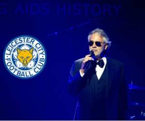 Andrea Bocelli cantará en la fiesta de celebración del Leicester city.