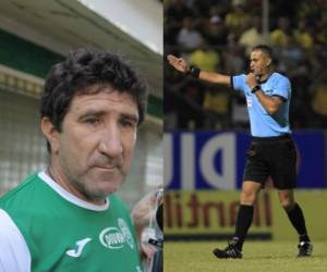 Héctor Vargas entrenador del Marathón teme por el arbitraje en Honduras. Foto:El Heraldo/ OPSA