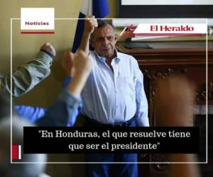 El expresidente de Honduras anunció que participará en las elecciones internas del Partido Nacional.