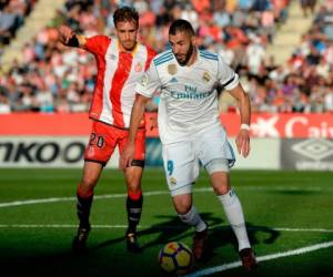 El Real Madrid perdió ante el recién ascendido Girona. Foto: AP