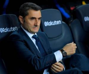 El técnico, Enerto Valverde dijo que el duelo contra Las Palmas es importante para mantener la ventaja en la punta de la clasificación. Foto AFP