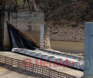 La represa Los Laureles no alcanzó a llenarse el año anterior.