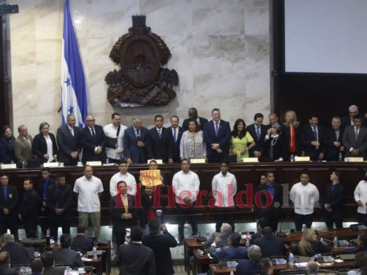 78 diputados participaron en la sesión virtual de ayer a excepción de la bancada de Libre y algunos del Partido Liberal.