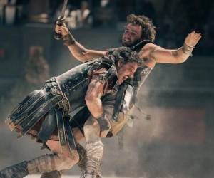 Un Paul Mescal ensangrentado y sudoroso va a la guerra para salvar Roma en el nuevo tráiler de Gladiator 2 de Ridley Scott.