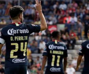 Oribe Peralta fue el encargado de abrir el marcador.