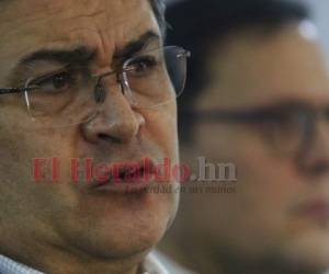 El presidente de Honduras, Juan Orlando Hernández, señaló que los depurados y extraditados buscan venganza. Foto: EL HERALDO.