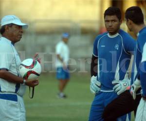 Ramón Maradiaga, entrenador nacional del equipo salvadoreño.