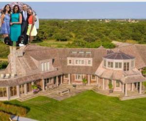 Fachada de la mansión que los Obamas podrían adquirir. Foto: Cortesía Coldwell Banker.