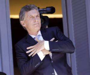 Mauricio Macri, presidente de Argentina.