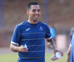 Lucas Gómez, delantero de Motagua que se encuentra lesionado.