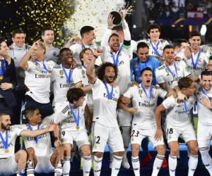 Los Merengues consiguieron su tercer Mundial de Clubes consecutivo el pasado mes de diciembre. Foto: AFP