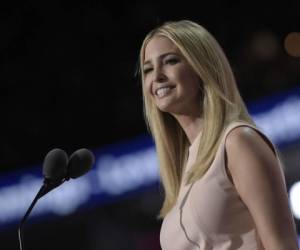 Desde que Trump asumió el 20 de enero, su hija mayor, de 35 años, ha sido vista a menudo en el Ala Oeste de la mansión presidencial. Foto: AFP