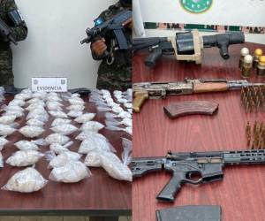 Durante el allanamiento, se encontró distintos tipos de droga y de armas. No obstante, no hubo ninguna persona arrestada.