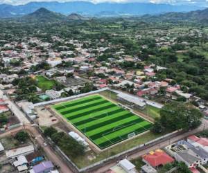 El estadio donde se jugarán los partidos de local del Juticalpa está siendo remodelado para debutar en la primera división.