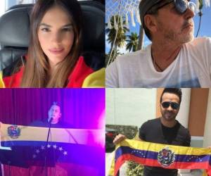 Gaby Espino, Ricardo Montaner, Daniel Sarcos y Luis Fonsi enviaron sus respuestas. Fotos Instagram