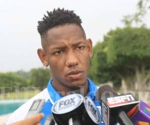 Romell Quioto se reporta listo para el juego ante Canadá (Foto: Ronal Aceituno)