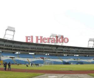 El duelo de ida de la final se llevará a cabo en el Estadio Olímpico de San Pedro Sula. Foto EL HERALDO /OPSA