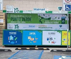 El punto de reciclaje será en Walmart El Sauce.