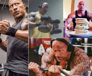 El actor Dwayne Johnson ha sorprendido a los amantes del fisicoculturismo al mantener su condición física en óptimas condiciones a pesar de la edad. Fotos: Instagram