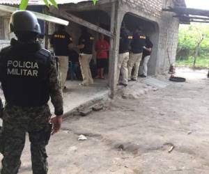 Los allanamientos se llevaron a cabo este miércoles en horas de la mañana.