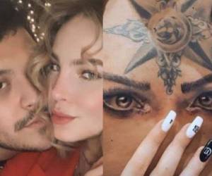 Durante su año y medio de relación, Nodal se hizo tres tatuajes por Belinda.