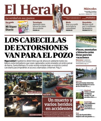 Cabecillas de extorsiones van para El Pozo